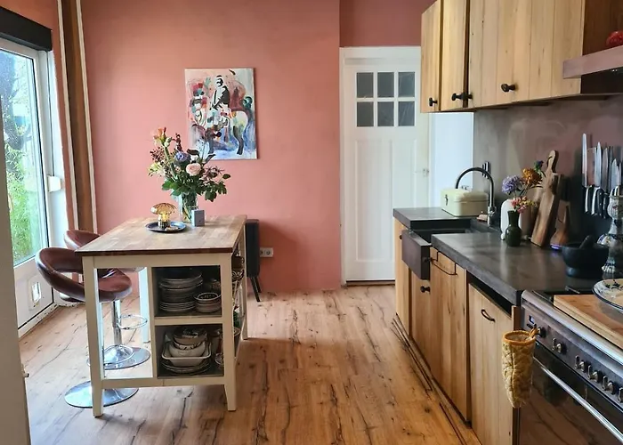 דירה Spacious Eclectic Near Sea & Amsterdam *